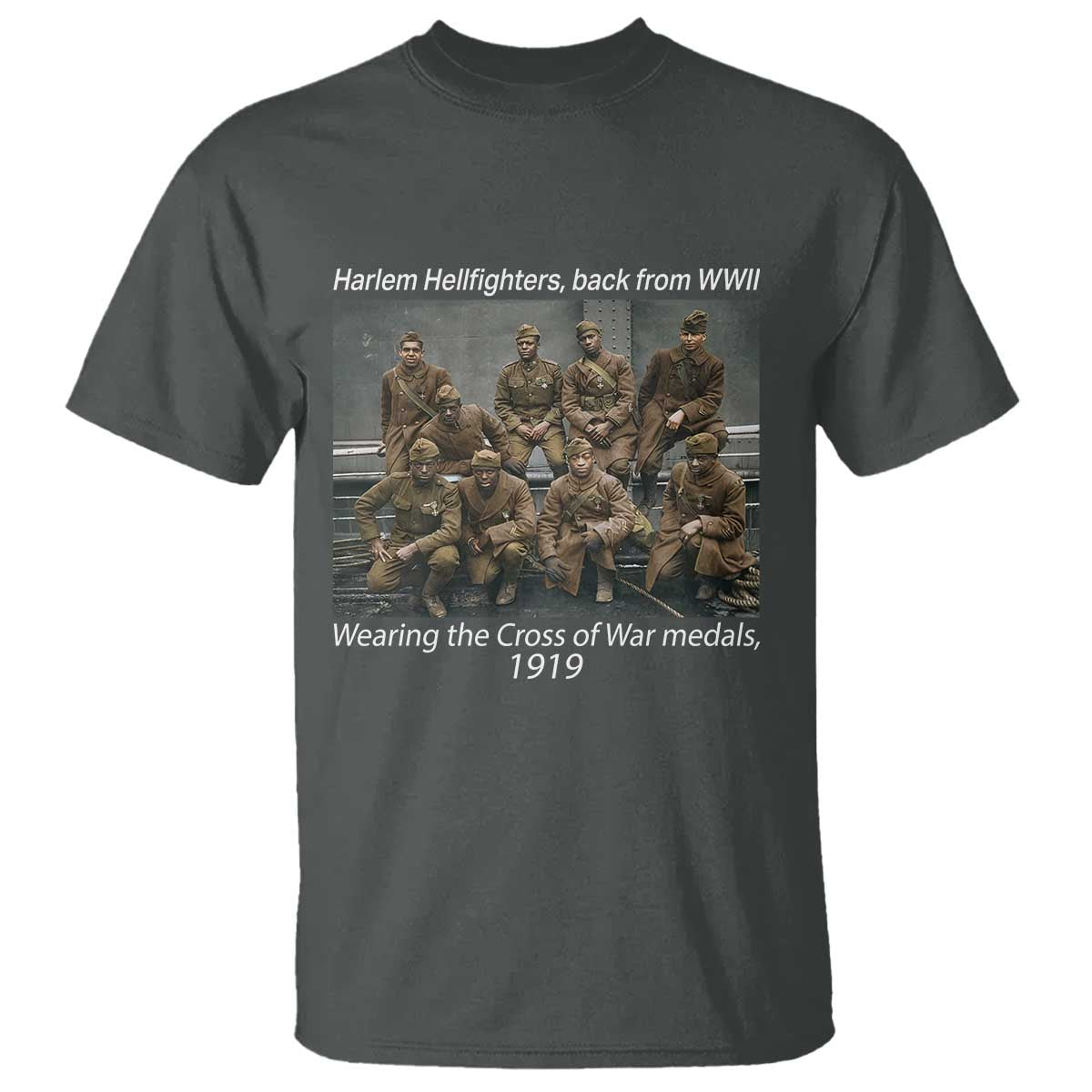 harlem-hellfighters-1919-wwii-heroes-t-shirt-cross-of-war-medal-tribute-african-american-black-history
