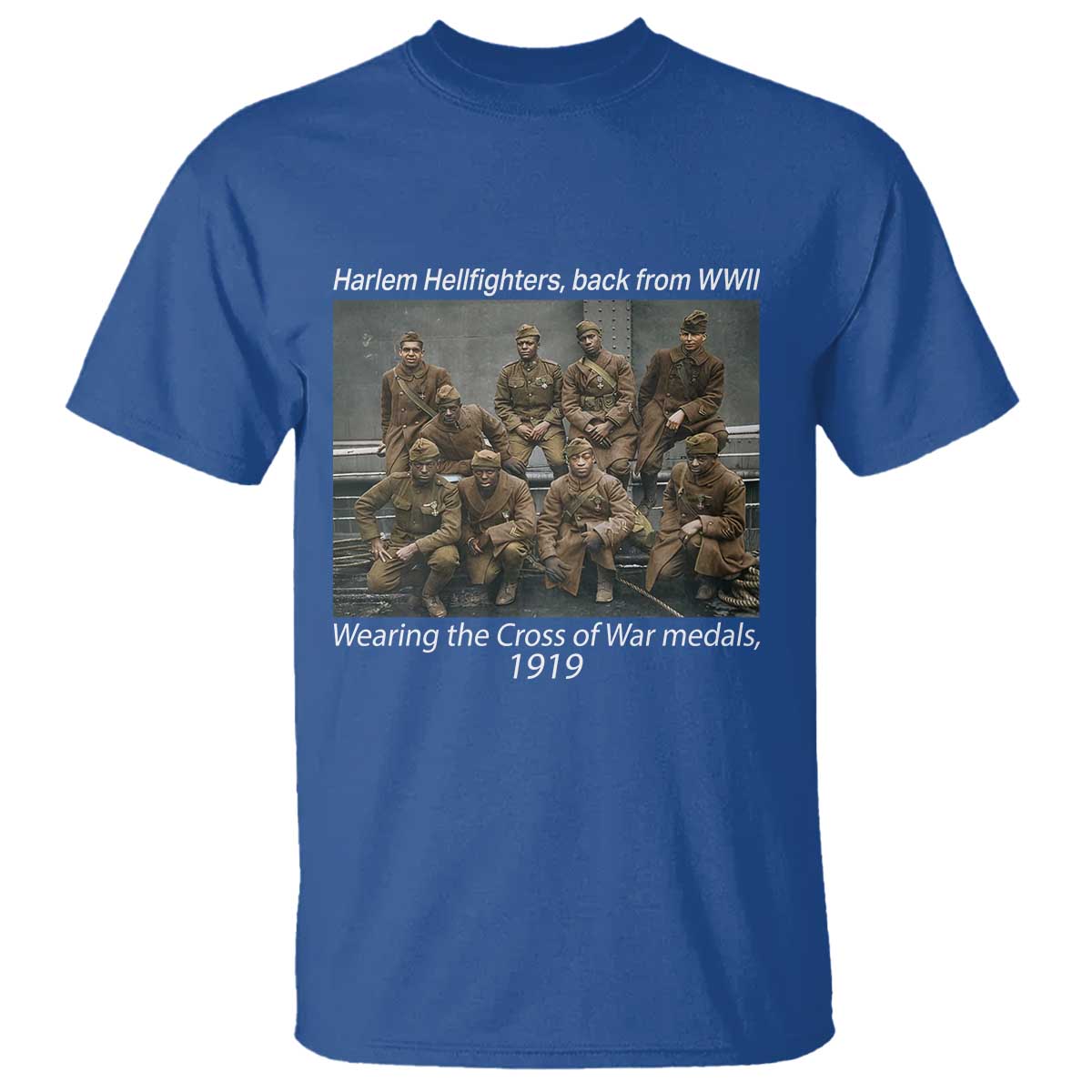 harlem-hellfighters-1919-wwii-heroes-t-shirt-cross-of-war-medal-tribute-african-american-black-history