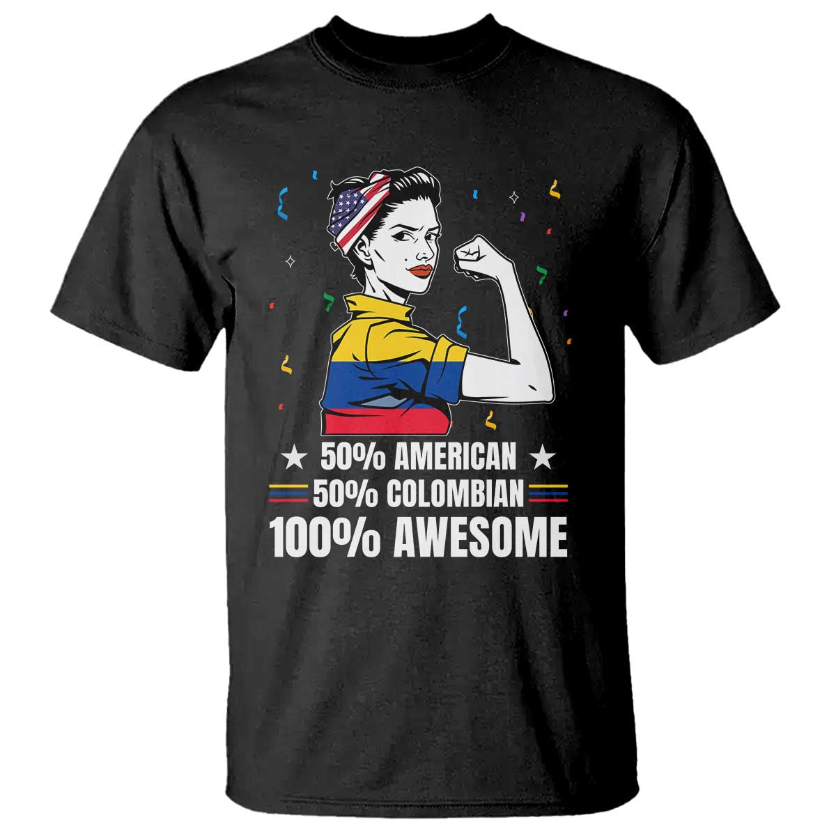colombian-american-t-shirt-50-american-50-colombian-100-awesome-messy-bun