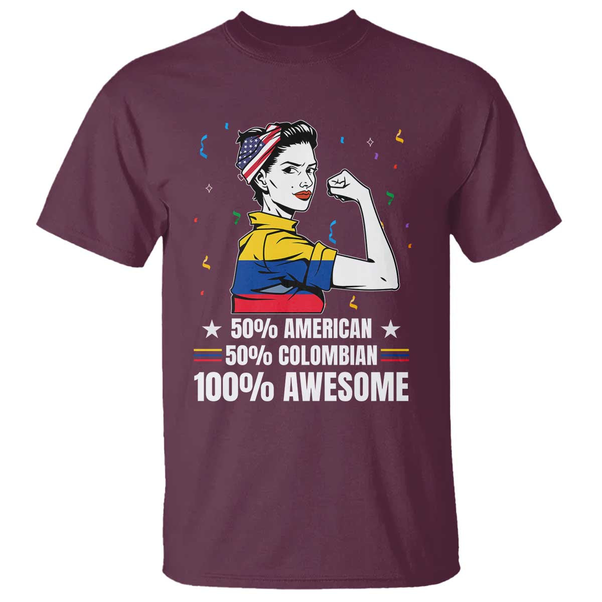 colombian-american-t-shirt-50-american-50-colombian-100-awesome-messy-bun