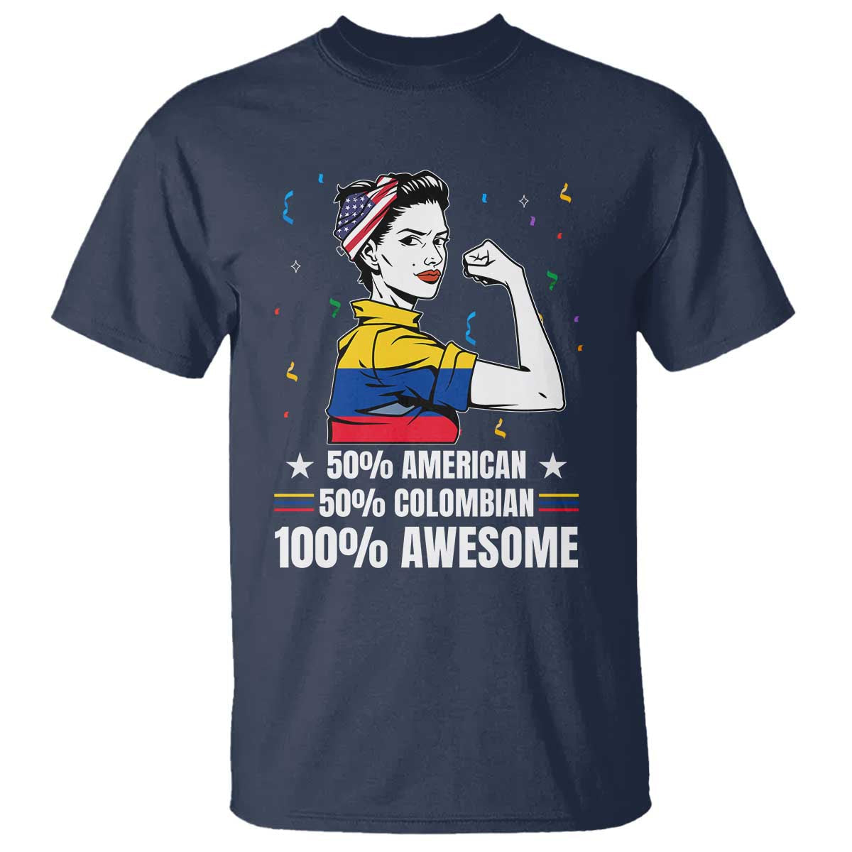 colombian-american-t-shirt-50-american-50-colombian-100-awesome-messy-bun