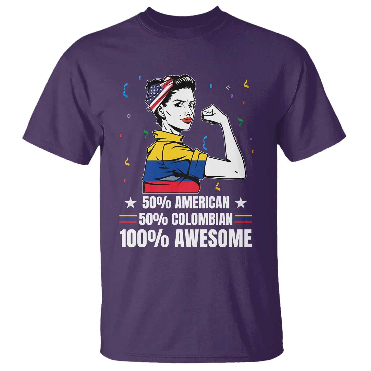 colombian-american-t-shirt-50-american-50-colombian-100-awesome-messy-bun