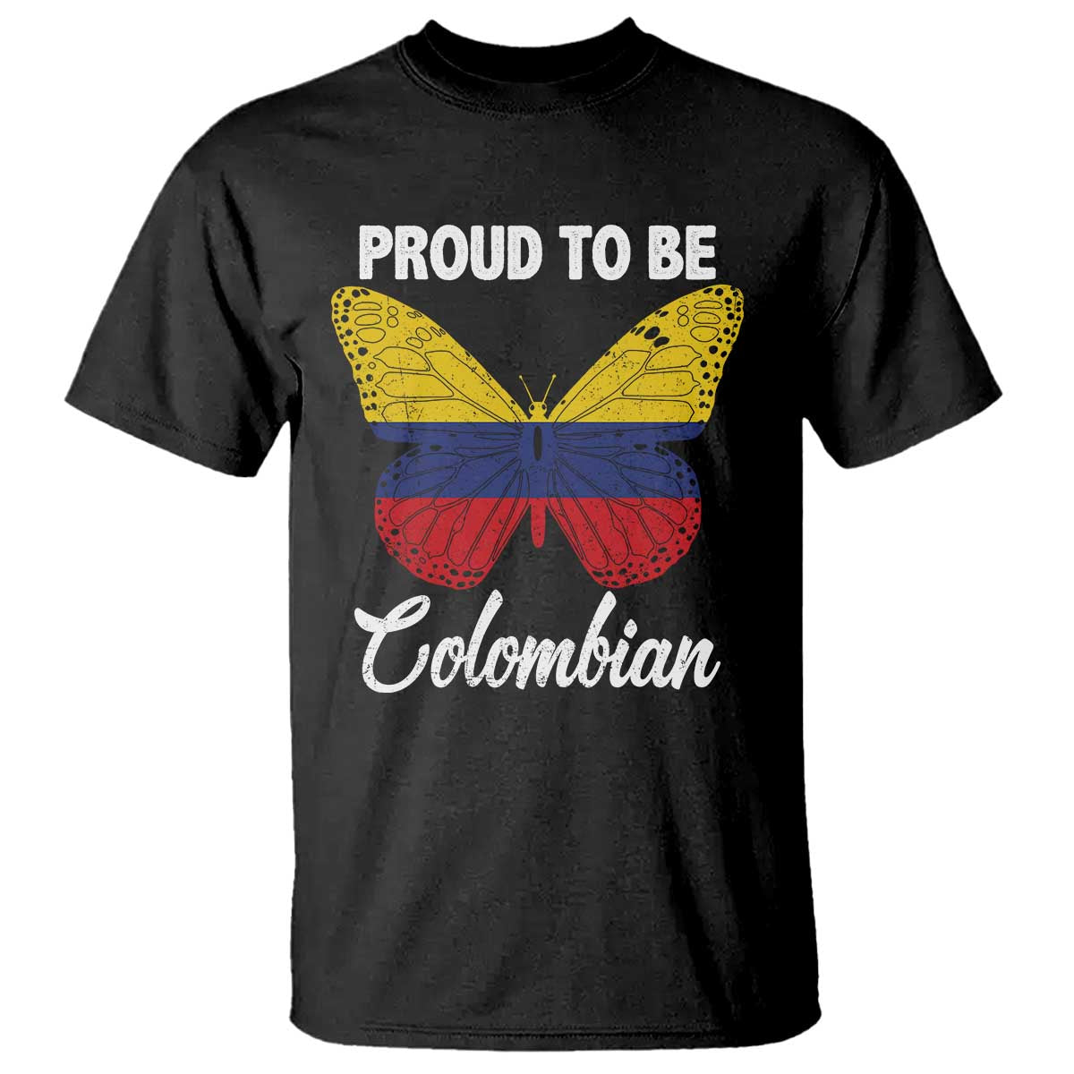 colombia-pride-t-shirt-proud-to-be-colombian-butterfly
