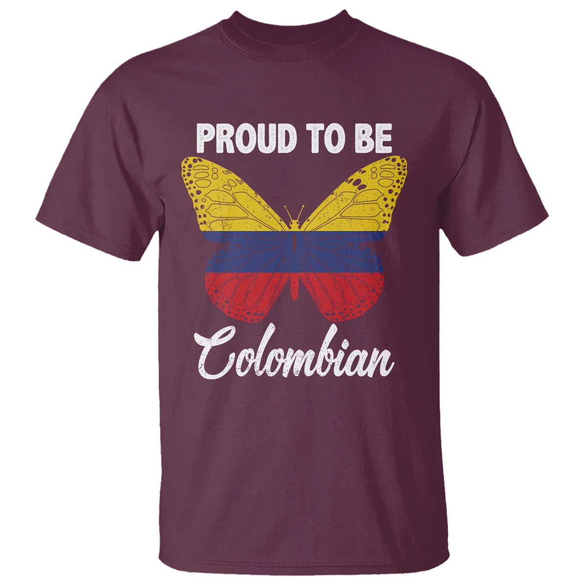 colombia-pride-t-shirt-proud-to-be-colombian-butterfly