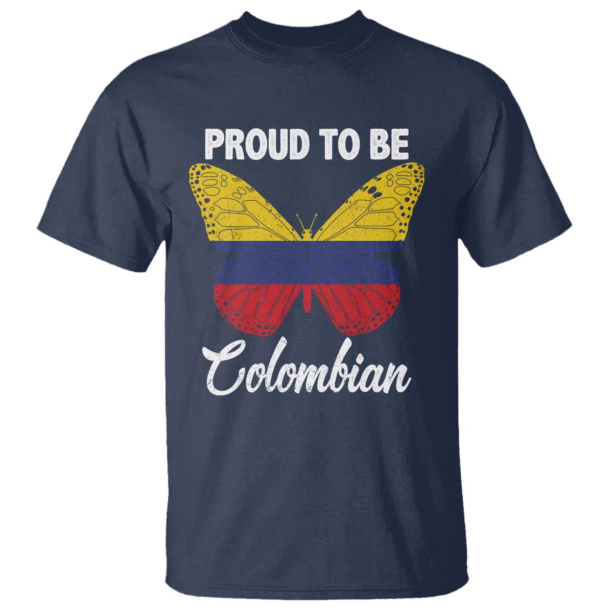 colombia-pride-t-shirt-proud-to-be-colombian-butterfly