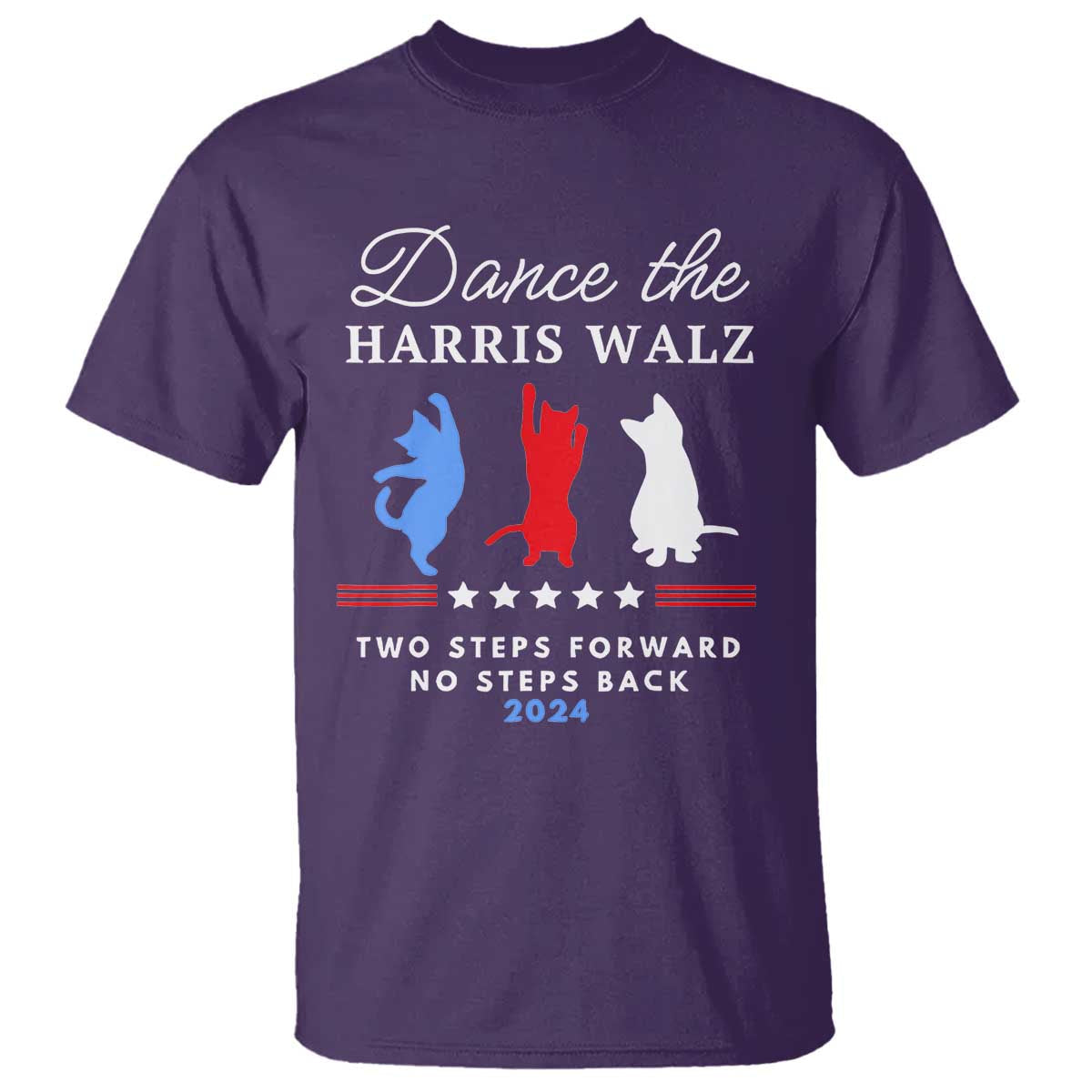 dance-the-harris-walz-2024-t-shirt-two-steps-forward-no-steps-back