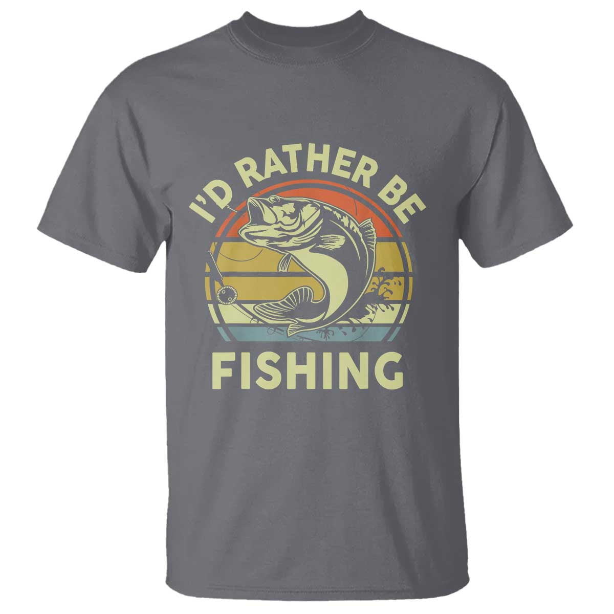 funny-bass-fishing-t-shirt-id-rather-be-fishing-retro-vintage