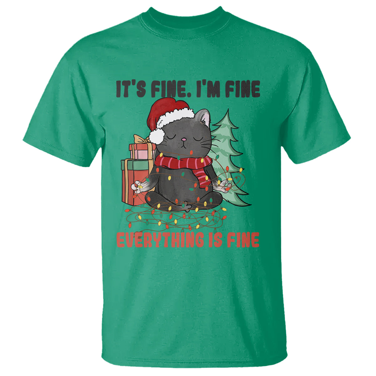 christmas-black-cat-t-shirt-its-fine-im-fine-everything-is-fine-xmas-light-funny