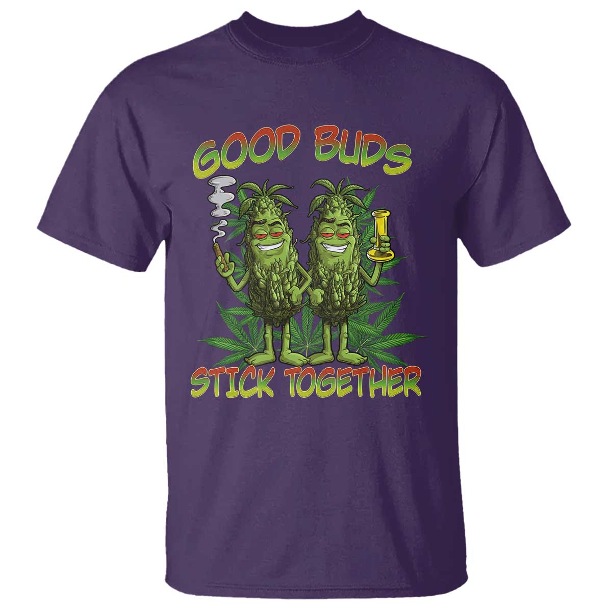 funny-marijuana-t-shirt-good-buds-stick-together-couples-420-weed-cannabis