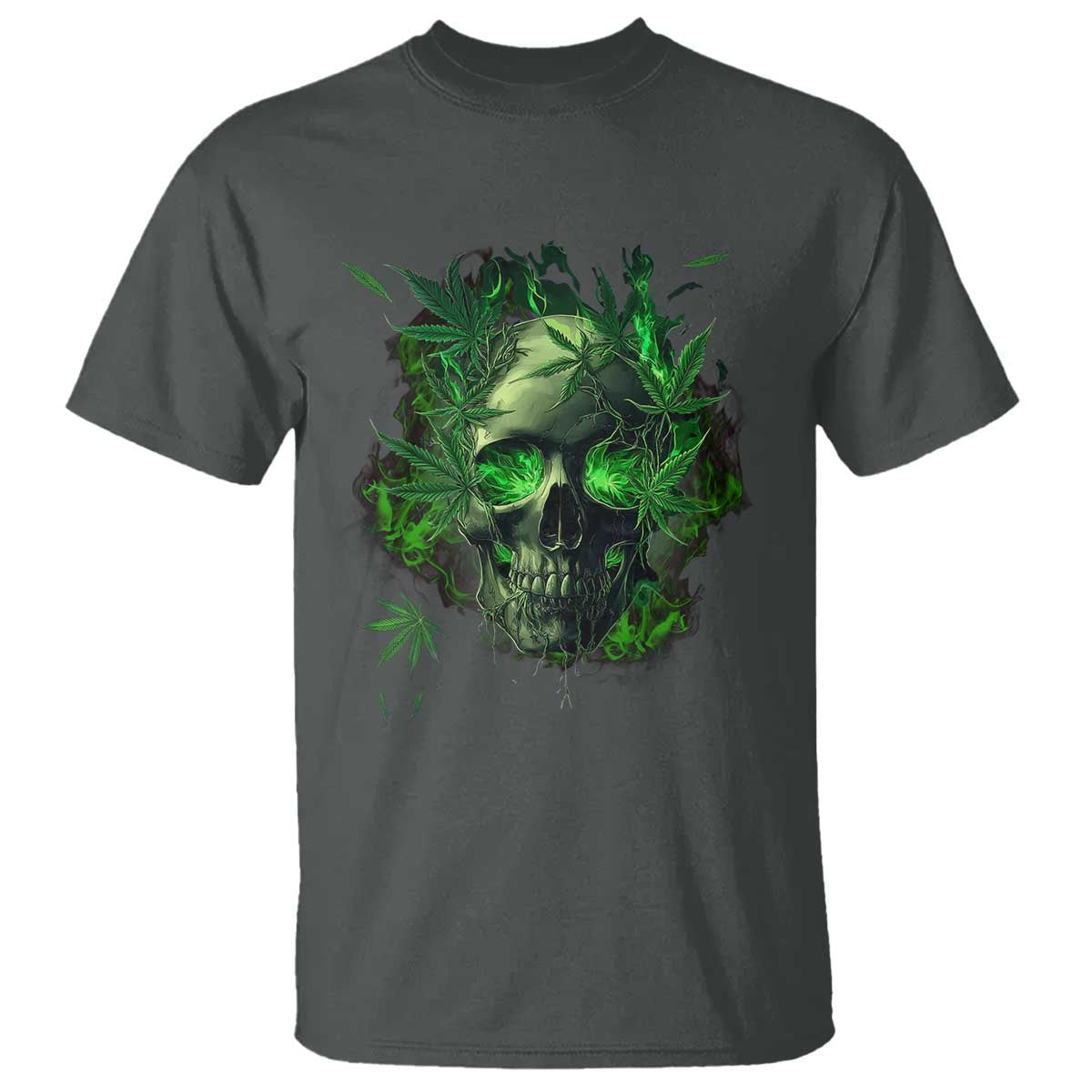 marijuana-skull-t-shirt-smoke-weed-cannabis-420-pot-leaf