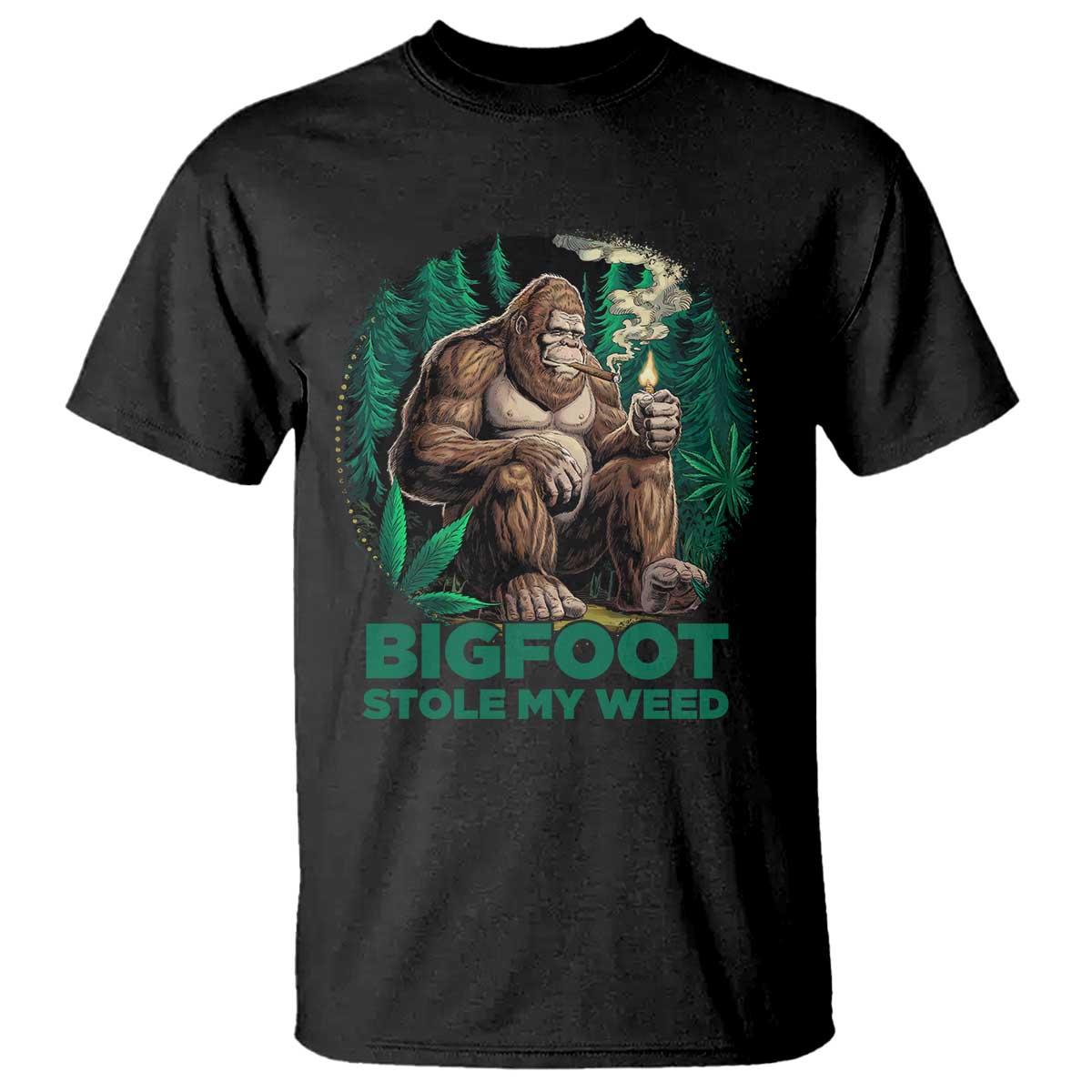 funny-sasquatch-marijuana-t-shirt-bigfoot-stole-my-weed-vintage-420