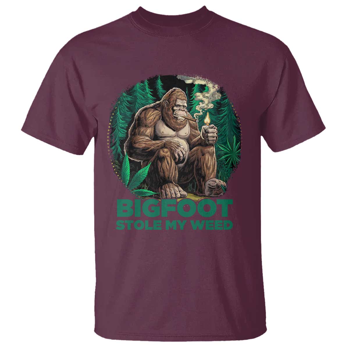 funny-sasquatch-marijuana-t-shirt-bigfoot-stole-my-weed-vintage-420