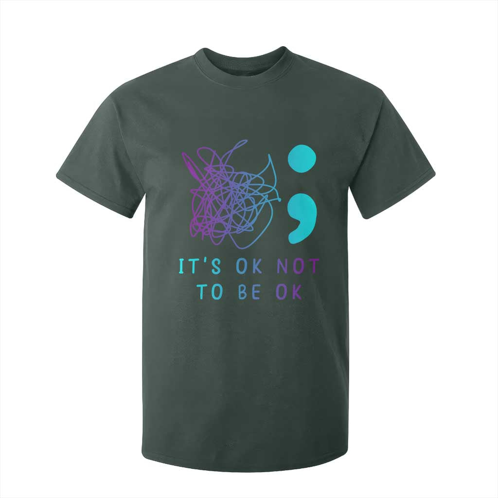 Its Ok To Not Be Ok T Shirt For Kid Suicide Prevention Support You Matter