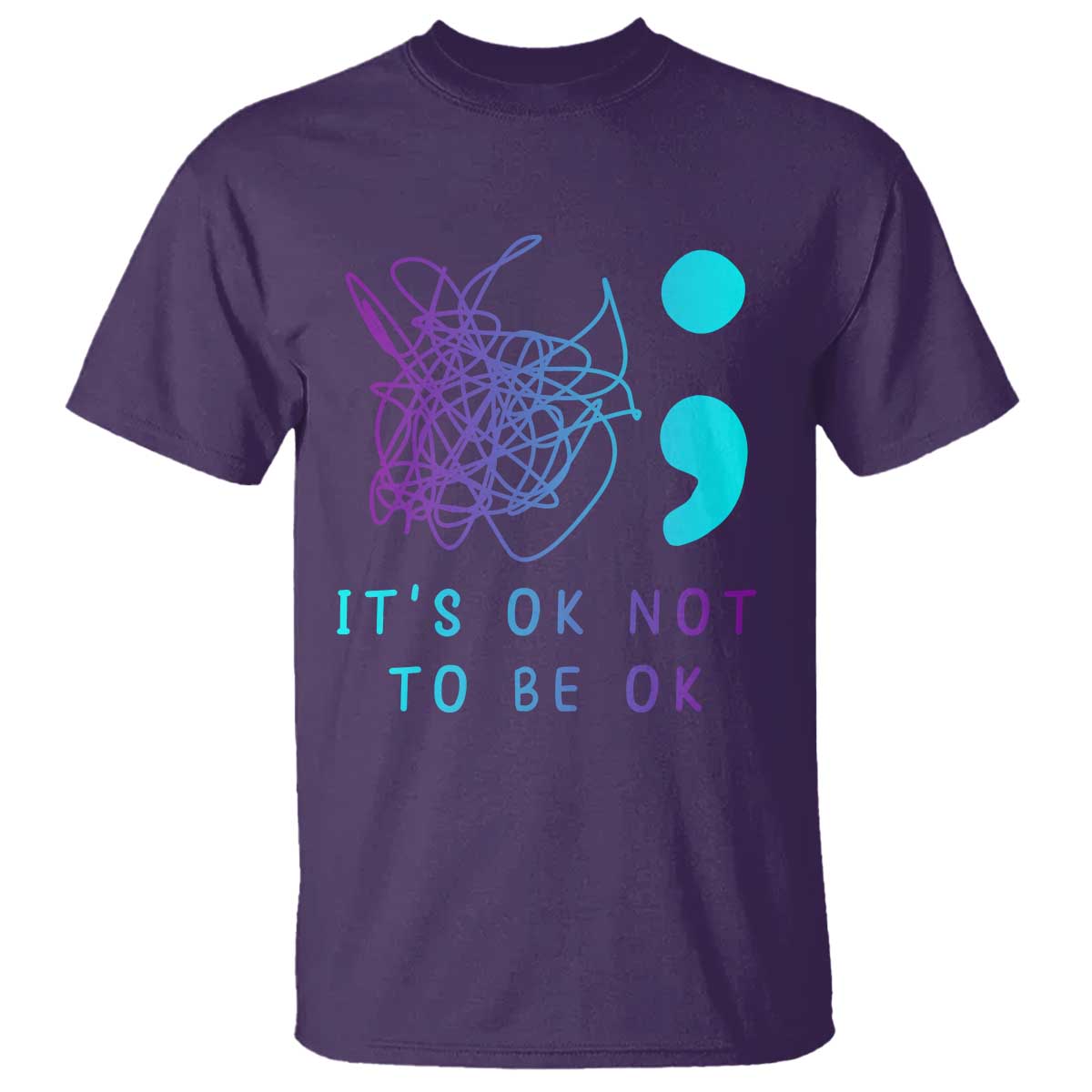 Its Ok To Not Be Ok T Shirt Suicide Prevention Support You Matter
