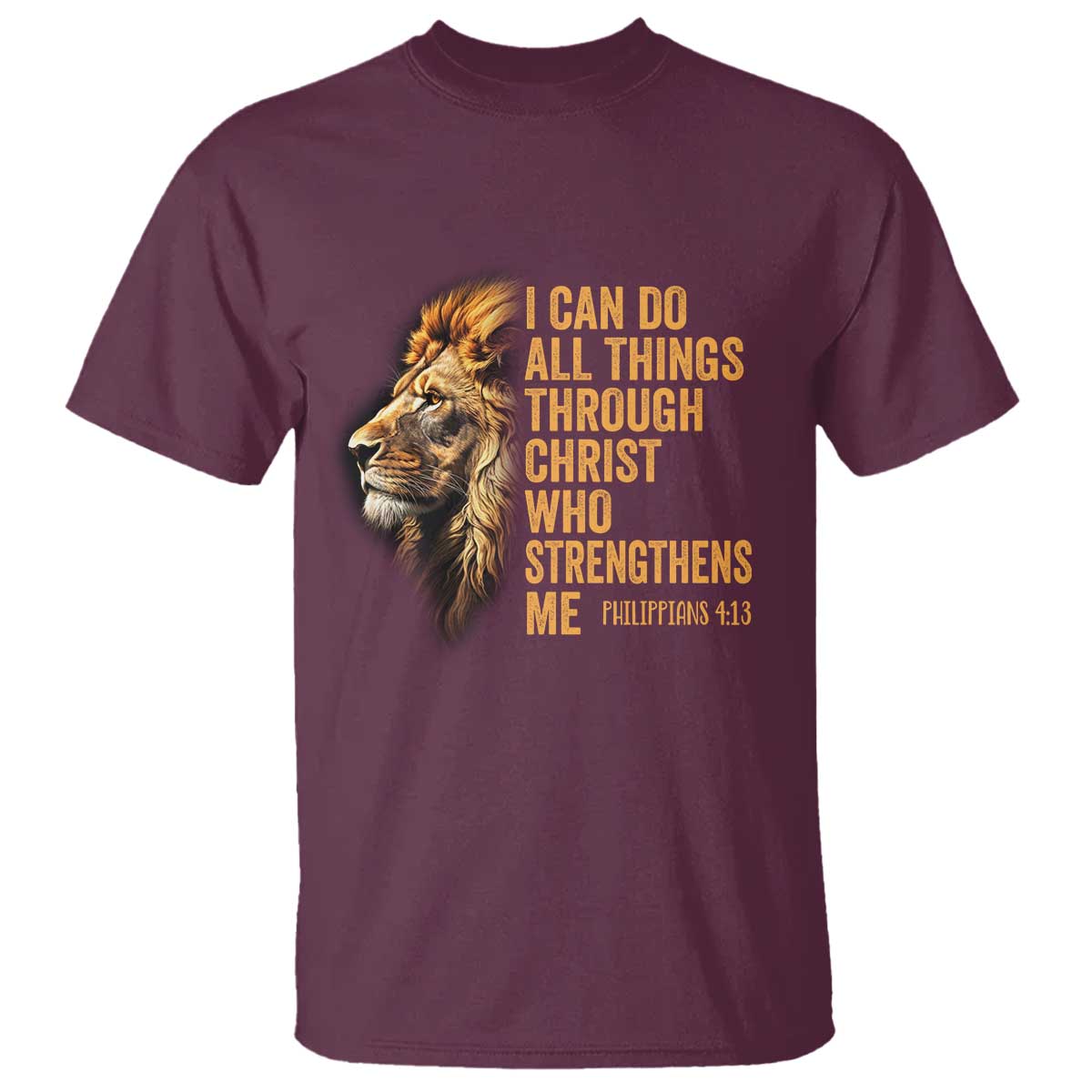 christian-faith-t-shirt-philippians-413-religious-lion-strengthens
