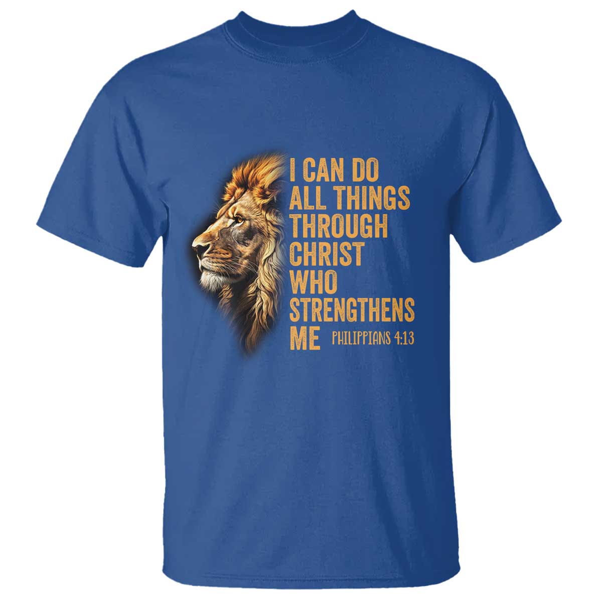 christian-faith-t-shirt-philippians-413-religious-lion-strengthens