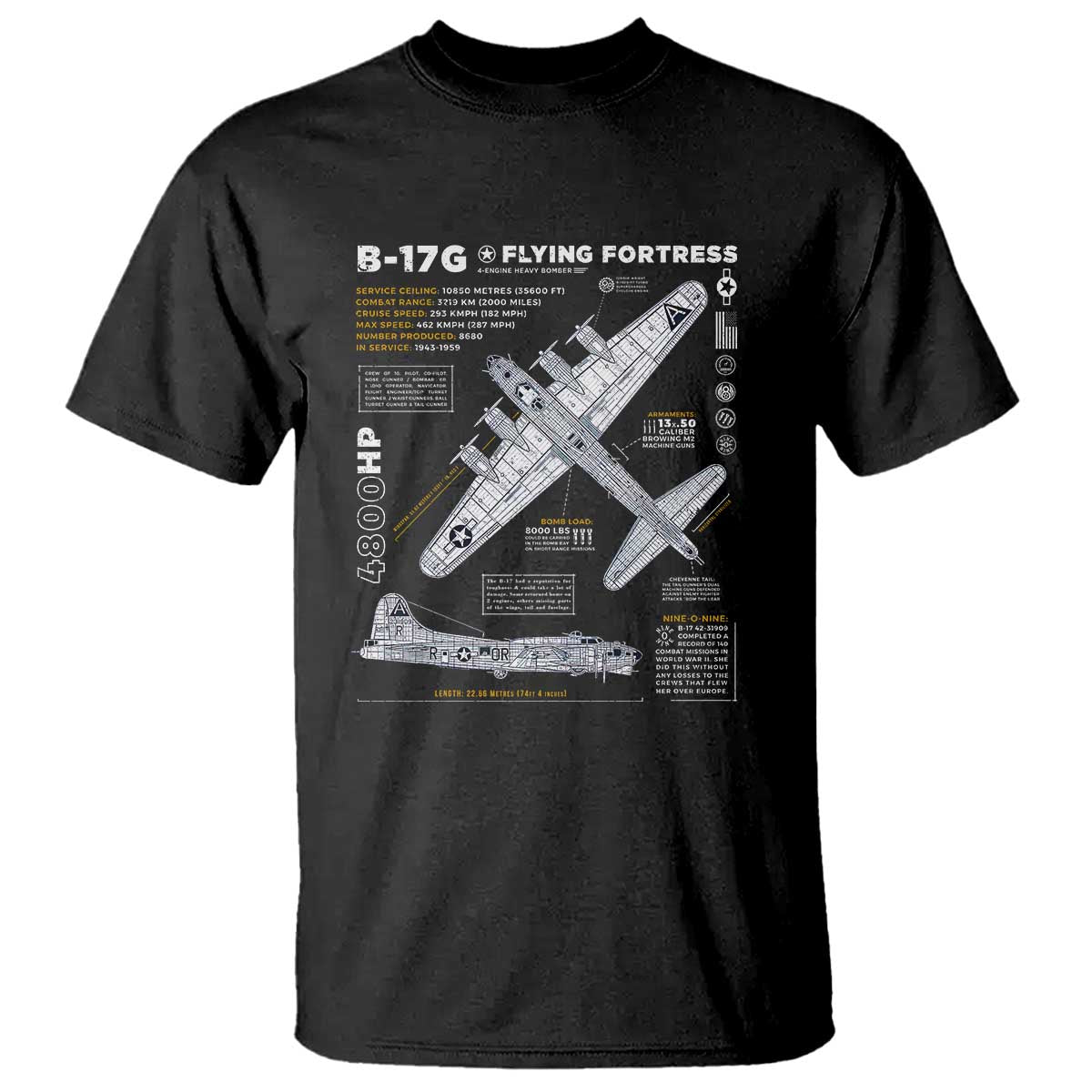 b-17-flying-fortress-t-shirt-ww2-b-17g-bomber-vintage-aviation
