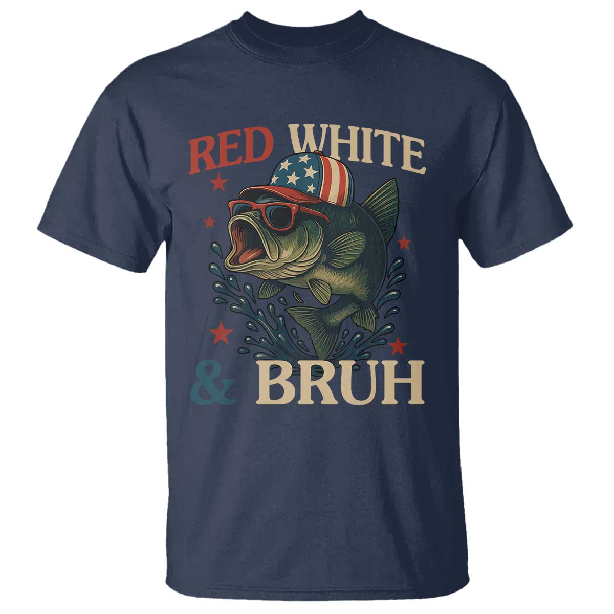 retro-red-white-and-bruh-fishing-t-shirt-funny-patriotic-bass-4th-of-july