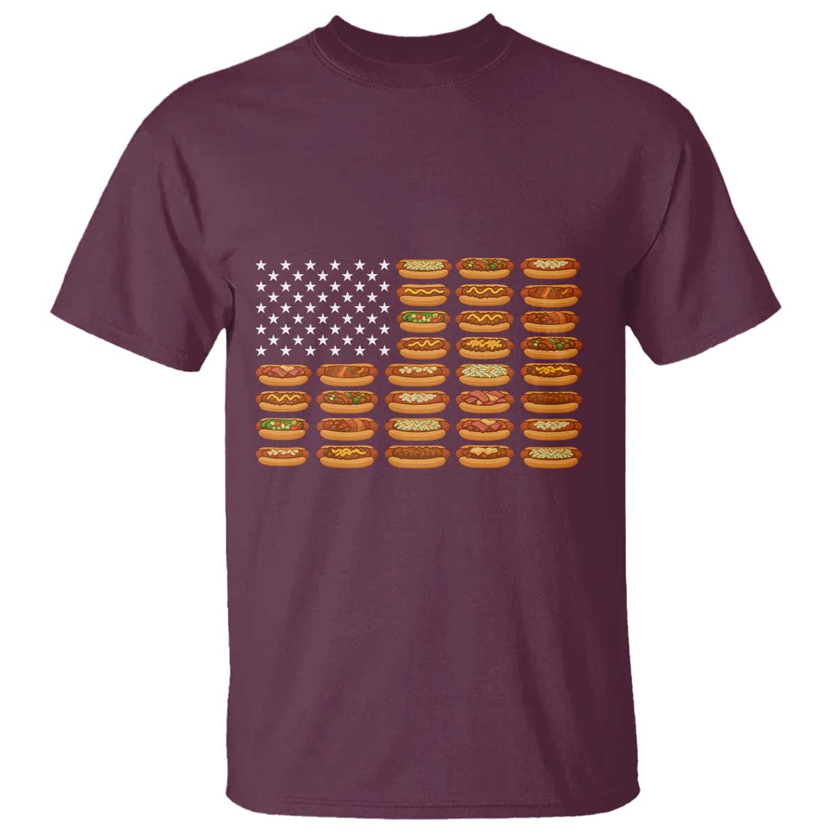 funny-hot-dog-american-flag-t-shirt-patriotic-usa-4th-of-july-summer-bbq-party