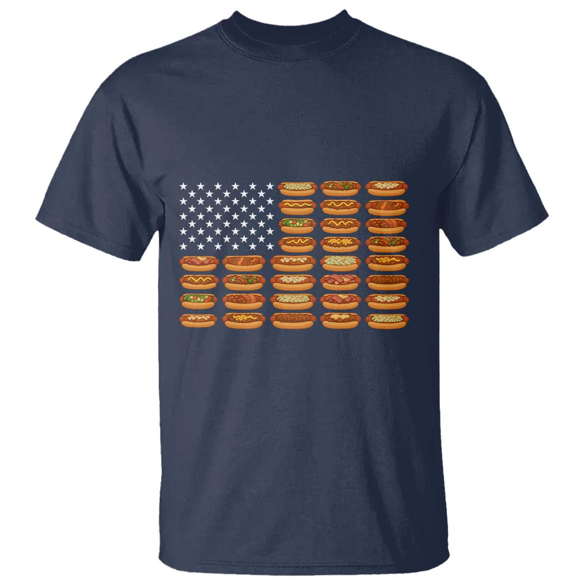 funny-hot-dog-american-flag-t-shirt-patriotic-usa-4th-of-july-summer-bbq-party