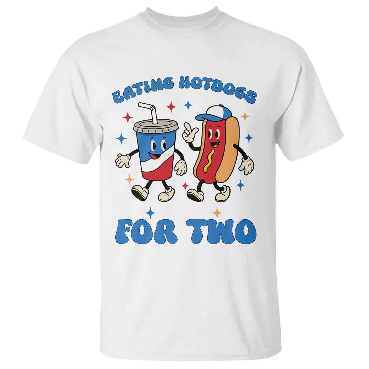 eating-hotdogs-for-two-t-shirt-cute-pregnancy-announcement-patriotic-4th-of-july