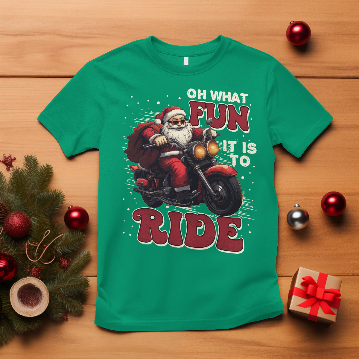 santa-claus-biker-t-shirt-oh-what-fun-it-is-to-ride-motorcycle-christmas-1