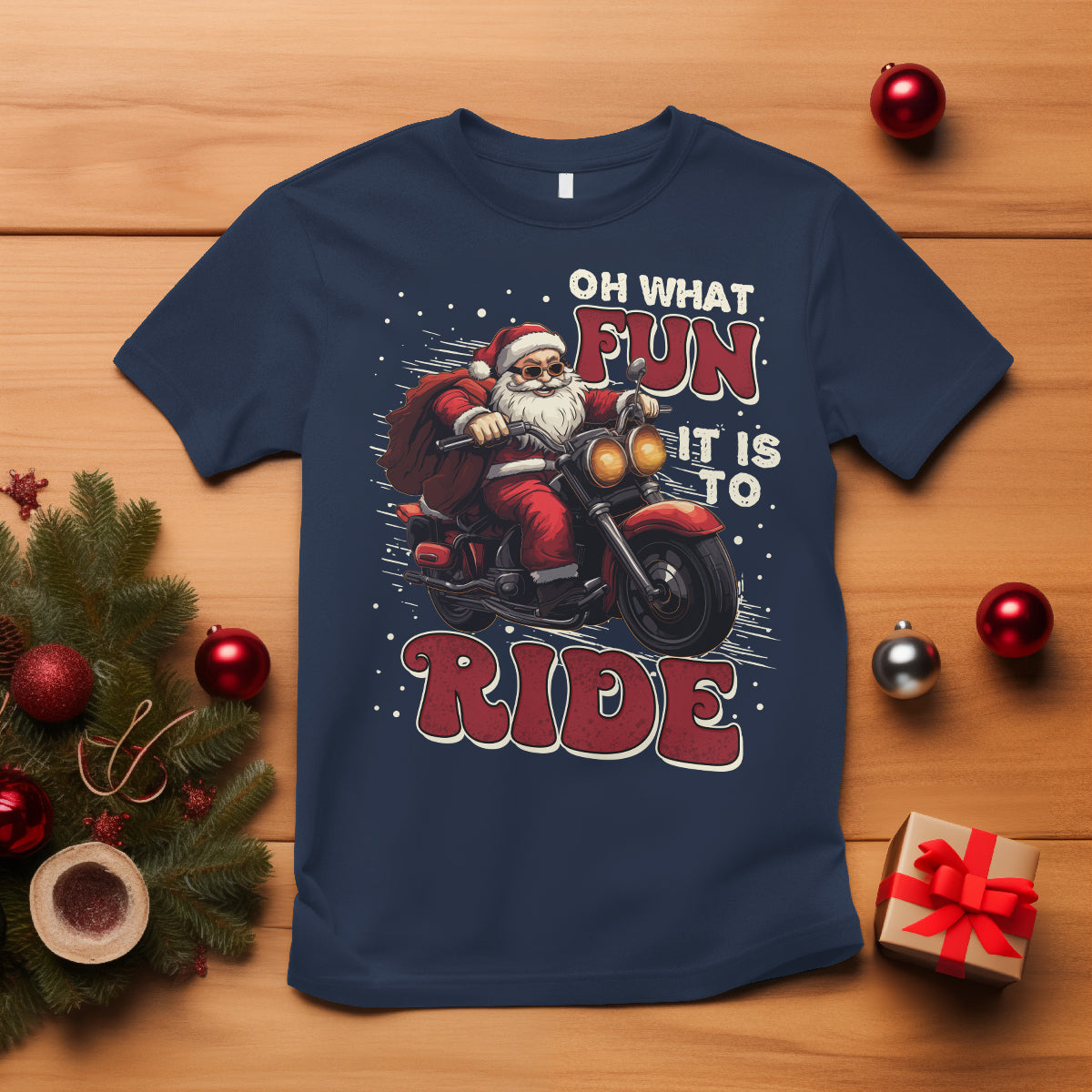santa-claus-biker-t-shirt-oh-what-fun-it-is-to-ride-motorcycle-christmas-1
