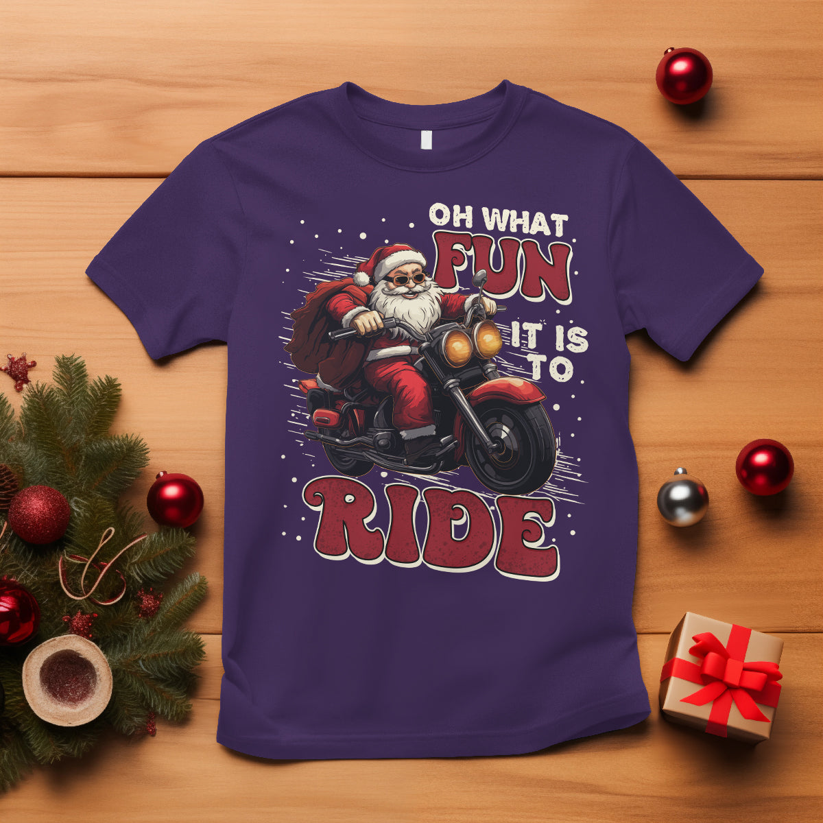 santa-claus-biker-t-shirt-oh-what-fun-it-is-to-ride-motorcycle-christmas-1