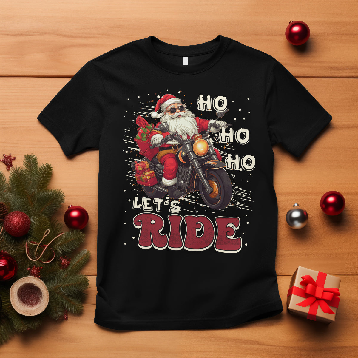 santa-claus-biker-t-shirt-ho-ho-ho-lets-ride-christmas