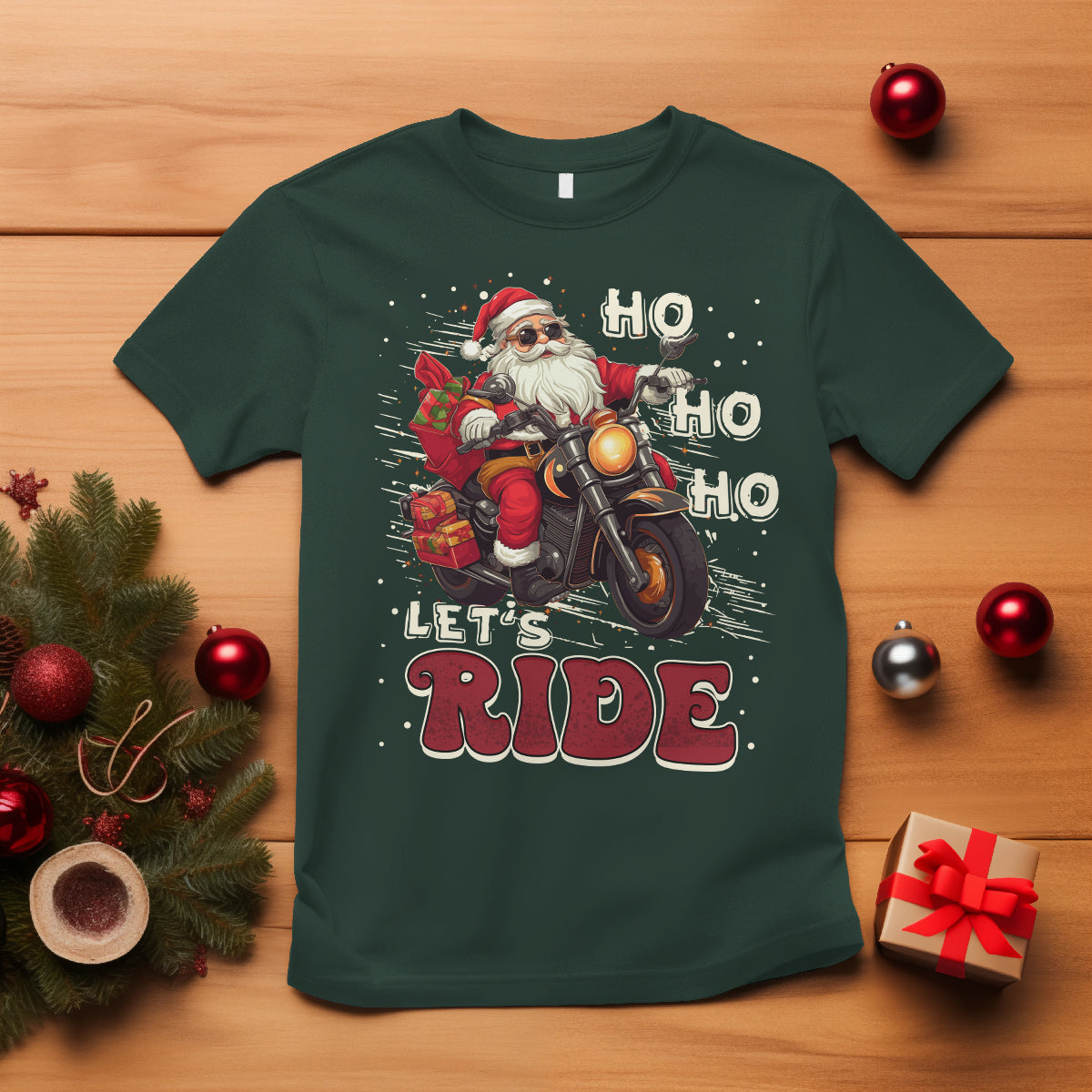 santa-claus-biker-t-shirt-ho-ho-ho-lets-ride-christmas