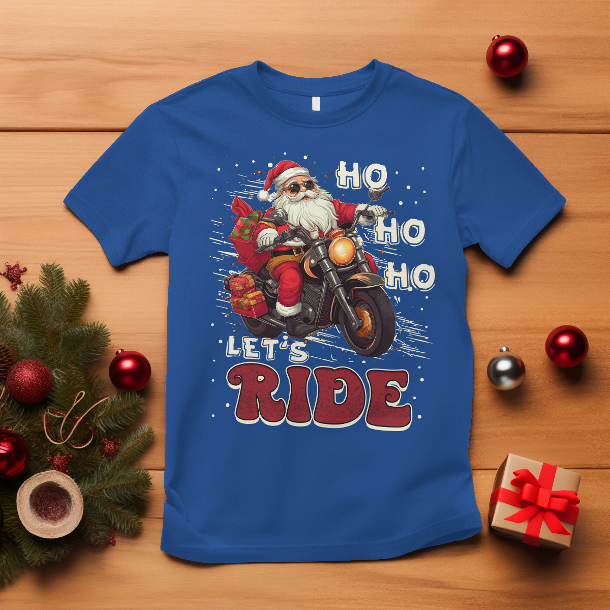 santa-claus-biker-t-shirt-ho-ho-ho-lets-ride-christmas