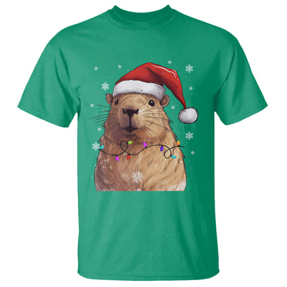 capybara-christmas-t-shirt-funny-santa-capy-meme-xmas-vibe