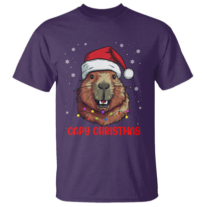 capy-christmas-t-shirt-funny-capybara-santa-meme
