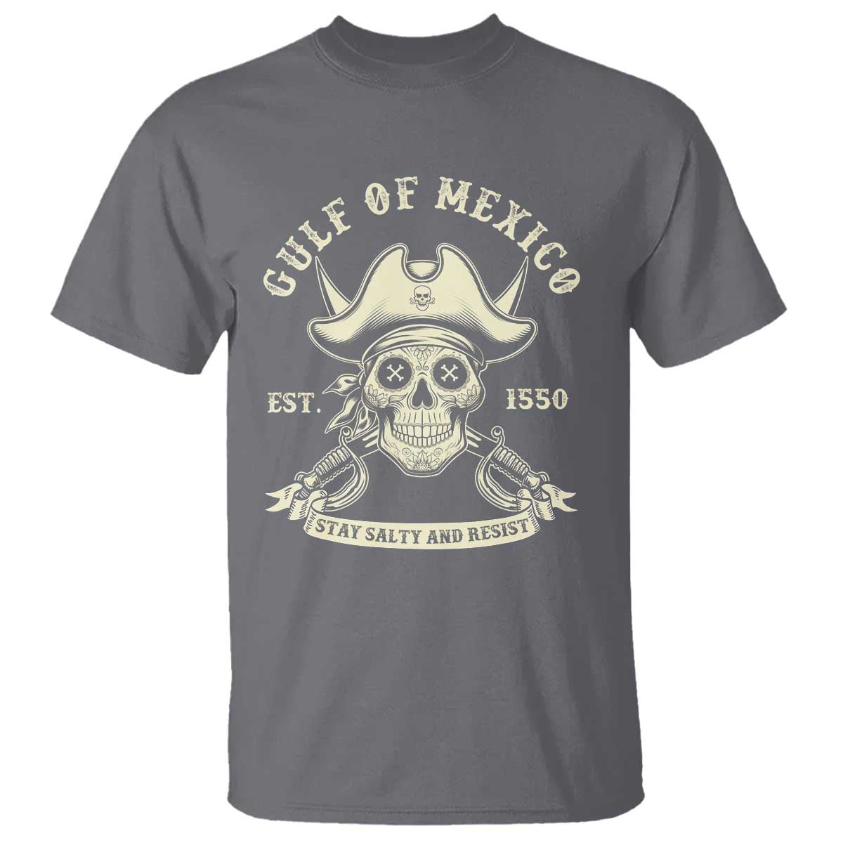 gulf-of-mexico-pirate-sugar-skull-t-shirt-est-1550-stay-salty-and-resist