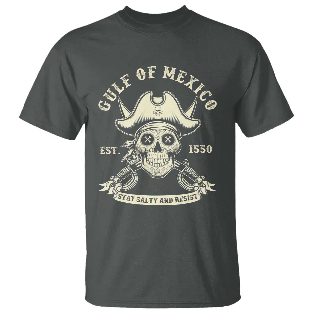 gulf-of-mexico-pirate-sugar-skull-t-shirt-est-1550-stay-salty-and-resist