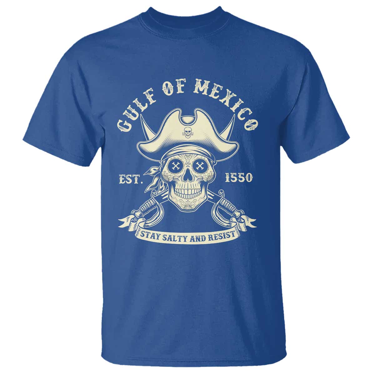 gulf-of-mexico-pirate-sugar-skull-t-shirt-est-1550-stay-salty-and-resist