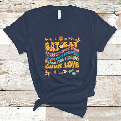 retro-groovy-t-shirt-say-gay-protect-trans-kids-read-banned-books-lgbt-groovy