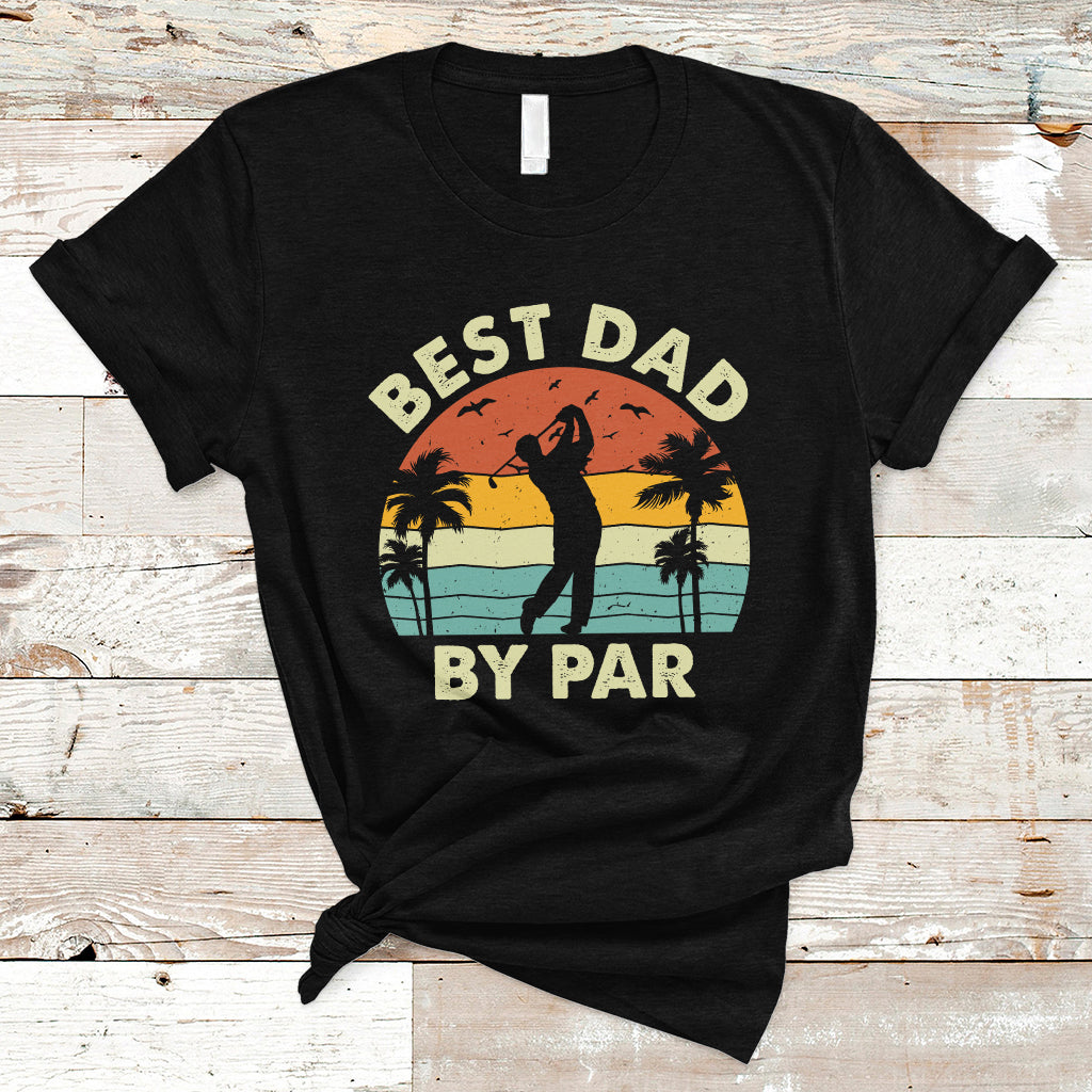 golfing-dad-t-shirt-best-dad-by-par-retro-vintage-fathers-day-golf-lover-golfer