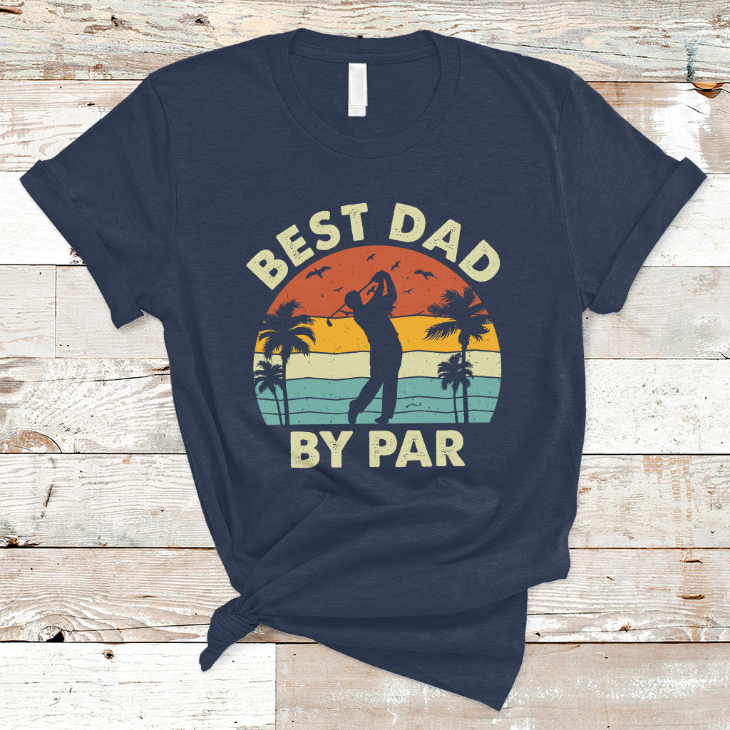 golfing-dad-t-shirt-best-dad-by-par-retro-vintage-fathers-day-golf-lover-golfer