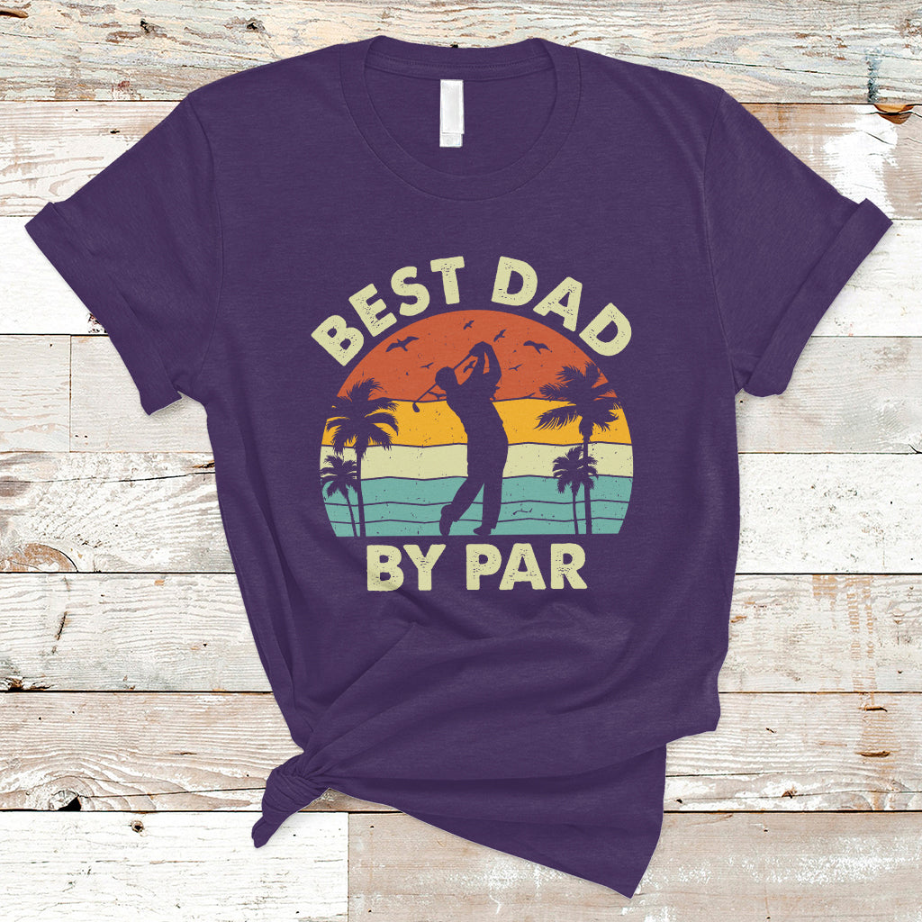 golfing-dad-t-shirt-best-dad-by-par-retro-vintage-fathers-day-golf-lover-golfer
