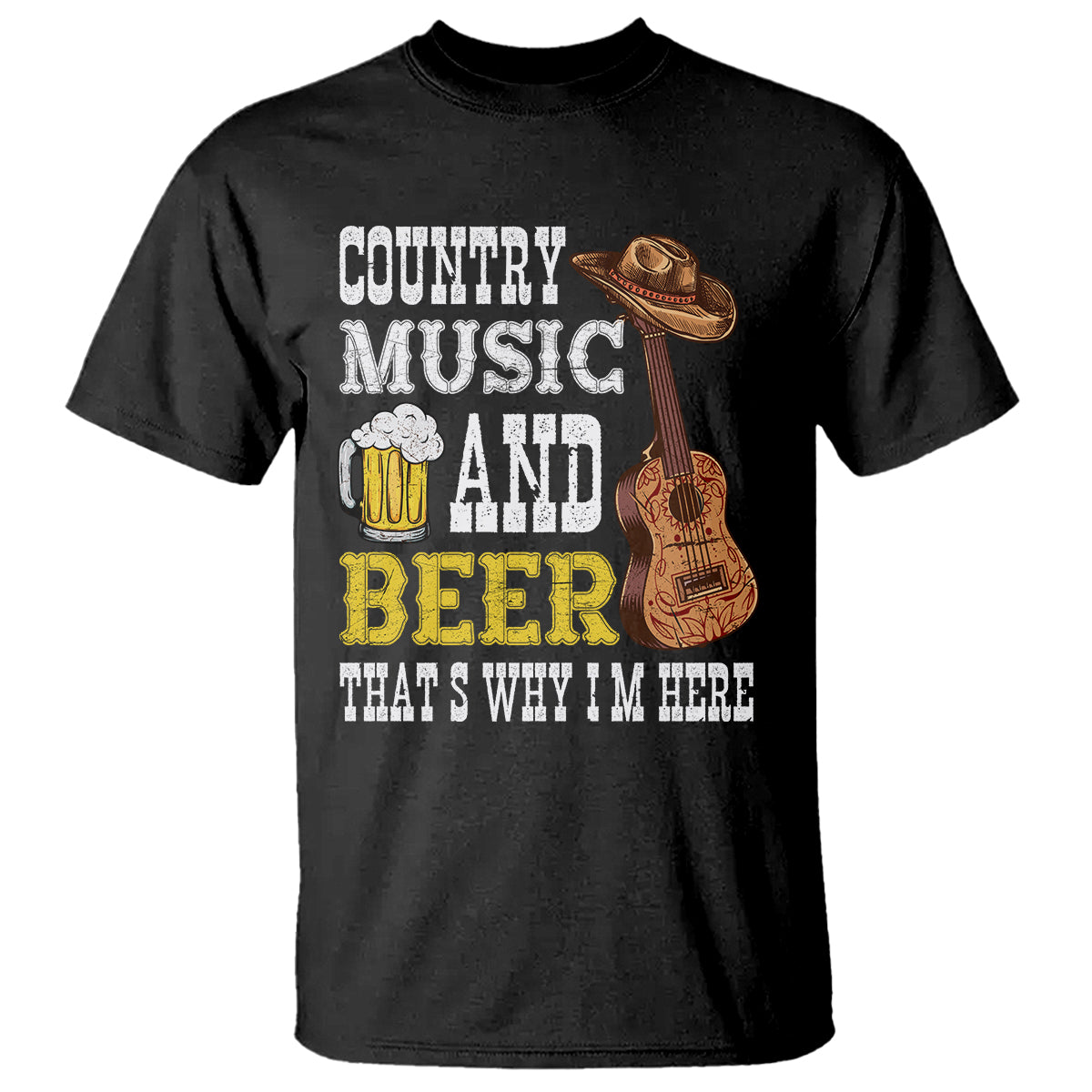beer-lover-t-shirt-country-music-and-beer-thats-why-im-here-western-drinking