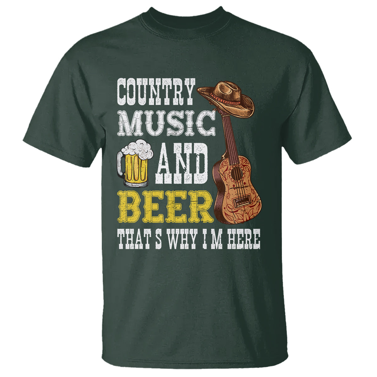 beer-lover-t-shirt-country-music-and-beer-thats-why-im-here-western-drinking