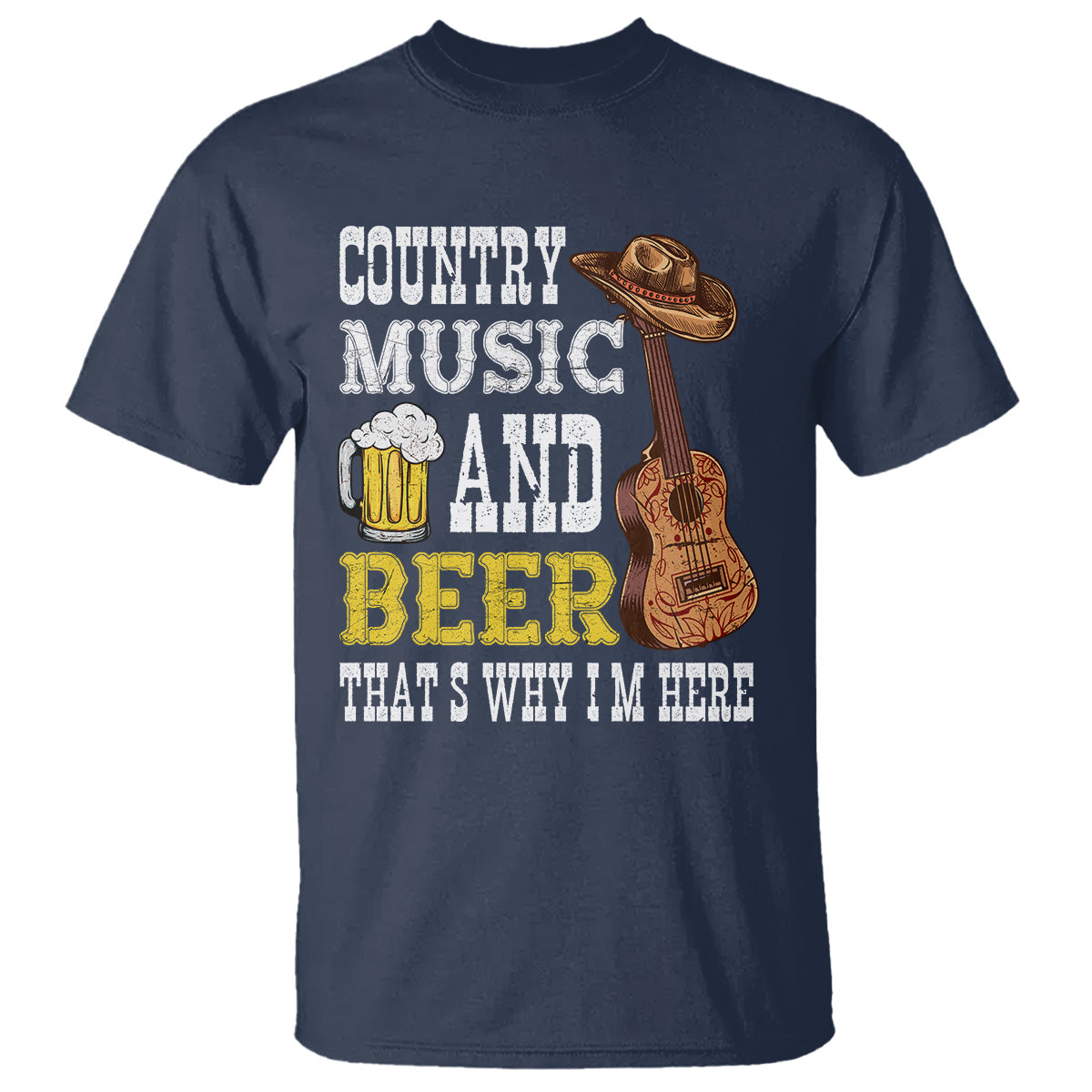beer-lover-t-shirt-country-music-and-beer-thats-why-im-here-western-drinking