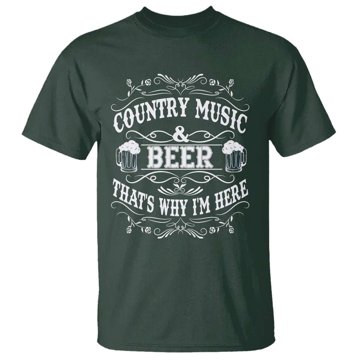 beer-lover-t-shirt-country-music-and-beer-thats-why-im-here-funny-drinking