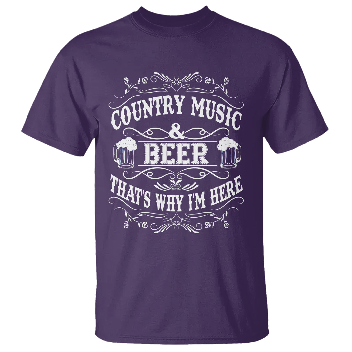 beer-lover-t-shirt-country-music-and-beer-thats-why-im-here-funny-drinking