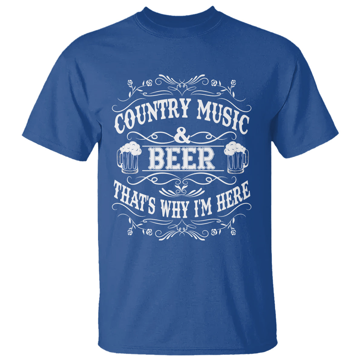 beer-lover-t-shirt-country-music-and-beer-thats-why-im-here-funny-drinking
