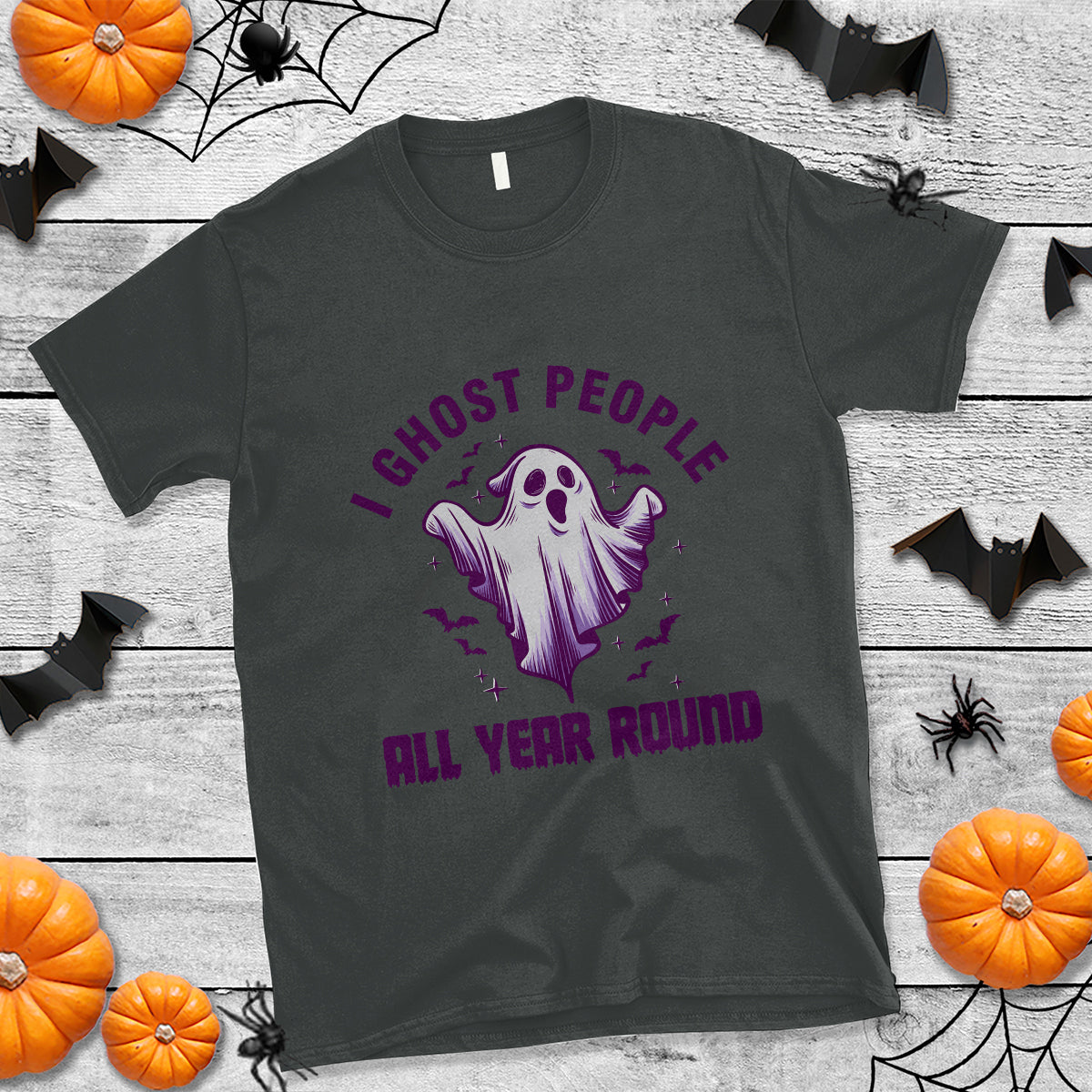 funny-boo-sheet-t-shirt-i-ghost-people-all-year-round-spooky-ghost-halloween-costume