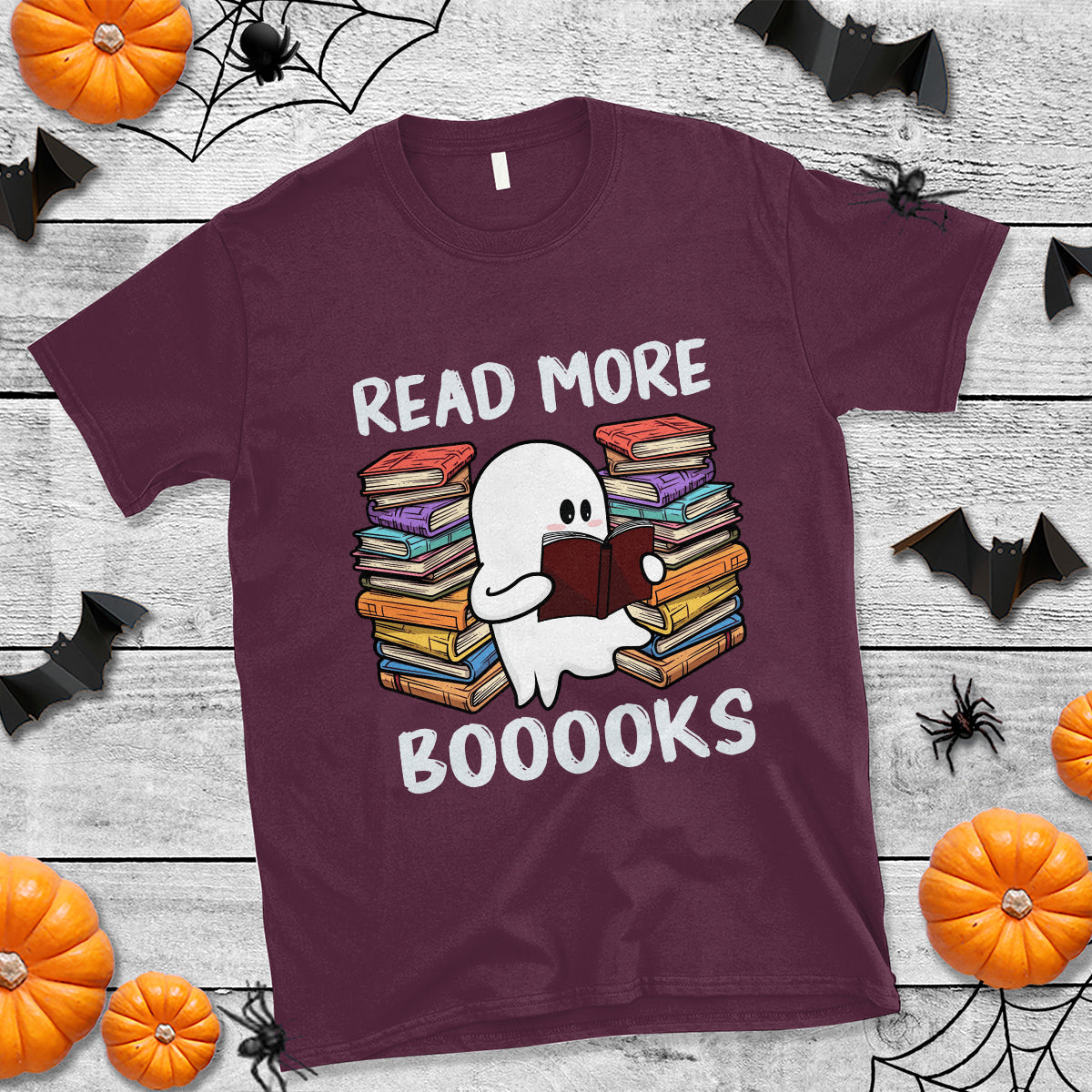 halloween-reading-t-shirt-read-more-books-cute-ghost-boo-sheet