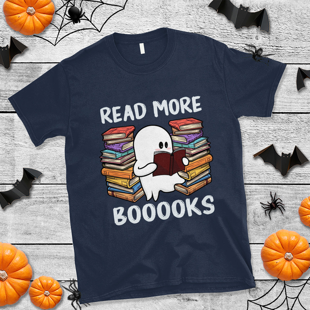 halloween-reading-t-shirt-read-more-books-cute-ghost-boo-sheet