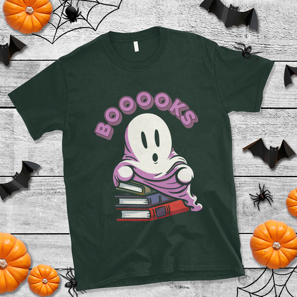 halloween-reading-t-shirt-booooks-cute-ghost-boo-sheet